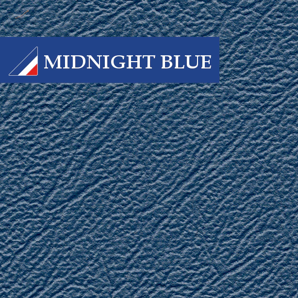 MIDNIGHT BLUE WHITE PIPING 
